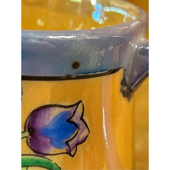 Hand Painted Japan Lusterware Creamer (8194) - Picture 8 of 11
